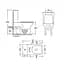 Унитаз-компакт Mixxus Style-0403-R 620x360x800 мм, Rimless MI6727, Белый - миниатюра 7