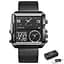 Наручний годинник чоловічий Lige Maxi LG8925 Black (15251) - мініатюра 1