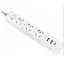 Мережевий подовжувач Mi Power Strip 20W Fast Charge (3 sockets +2 USB + 1 TypeC) - мініатюра 1