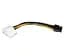 Перехідник живлення 6-pin VGA (M) - 2 x Molex (M), 20 см, Atcom (16185) - мініатюра 1