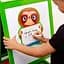 Магнитная доска Vladi Toys Ленивец, с маркером, украинский язык (VT3601-22) - миниатюра 3