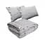 Набор Руно Grey одеяло 200х220 см + 2 подушки силиконовые 50х70 см 925.52Grey - миниатюра 1