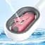 Щітка для тварин Pet Gravity Pet Grooming Comb 4в1 для сухого та вологого вичісування собак та котів рожевий - мініатюра 5