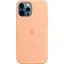 Чохол Silicone Case with MagSafe для iPhone 12 Pro Max (Cantaloupe) AAA [57149] - мініатюра 1