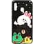 Чехол-накладка Toto Cartoon Print Glass Case HuAwei Y7 2019 Line friends all about - миниатюра 1