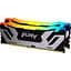 Модуль пам'яті Kingston DDR5 48GB (2x24) Fury 8800Mhz Renegade RGB Silver (KF588CU42RSAK2-48) - мініатюра 2