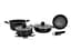 Набір посуду Gimex Cookware Set induction 7 предметів Black (6977222) - мініатюра 1