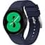 Браслет Galaxy Classic для Samsung Galaxy Watch 4 - синій ширина кріплення 20мм силікон Watchbands (W43-1WB71663632) - мініатюра 1