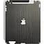 Защитная пленка StatusSKIN для Apple iPad 2 (A1396) Корпус Винил Дерево серебристо-черное - миниатюра 1