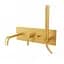 Змішувач для ванни Paffoni Light honey gold brushed LIG001HGSP, Золотий - мініатюра 1