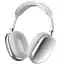 Бездротові навушники P9 5.0 AUX MP3 з підтримкою карти пам'яті Silver (18575) - мініатюра 1