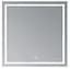 Дзеркало Qtap Mideya (MI1) квадратне з LED-підсвічуванням Touch QT2078NCF808048477 - мініатюра 2