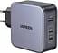 Зарядний комплект блок і кабель 3 порти USB (2хUSB-C+USB-A) Ugreen CD289 140W Gan (90549) - мініатюра 1