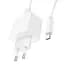 Сетевое зарядное устройство с кабелем Hoco CS11A Ocean single port charger set(Type-C) белый - миниатюра 3