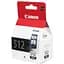 Картридж Canon PG-512, Black, MP240/250/260/270/480/490, MX320/330, 15 мл (2969B007) - мініатюра 1