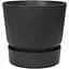 Вазон Elho Greenville Round, 14 см, графит (493080) - миниатюра 2