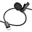 Петличний мікрофон Hoco L14 Lightning 2m Black (761149) [136291] - мініатюра 2