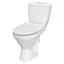 Унитаз-компакт 705 Cersanit Cersania SimpleOn 011 3/6 с сиденьем duraplast Slim Soft Close K119-001 - миниатюра 1