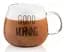 Набір чашок з ручками Ardesto Good Morning 430 мл х 2 шт. боросилікатне скло прозорий (AR2643BMR) - мініатюра 3