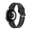 Ремешок для Samsung Galaxy Watch 4 Classic - черный ширина крепления 20мм силикон размер L Watchbands OneLine (WB00S4GALAXYONELINE1CLASSIC) - миниатюра 2