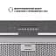 Вытяжка полновстраиваемая PERFELLI BSL 6783 GR 1100 DC - миниатюра 7