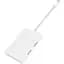 Адаптер-хаб Xiaomi Mi Usb-C To VGA and Gigabit Ethernet Multi-Adapter (ZJQ04TM) - мініатюра 1