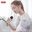 Портативна акустика XO F42 Dazzling RGB караоке з мікрофоном бежева - мініатюра 6