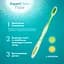 Зубная щетка Fesco Expert Clean желтая, салатовая 2 шт. - миниатюра 2