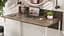 Компьютерный стол Ferrum-decor Скай 75x140x70 белый ДСП Дуб Сонома Труфель 16мм (FRD-101113) - миниатюра 1