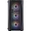 Корпус 1stPlayer X3-M-BK-4F1 Black [149379] - миниатюра 2