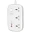 Подовжувач-мережевий фільтр LDNIO SC3416 65W (3 розетки 2 х Type-C +2 х USB) 2 м - мініатюра 1