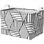 Кошик Idea Home Geometry тканинний 30x20x18 см (TC-32 ткан. Geometry) - мініатюра 1