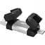 USB накопитель 256 ГБ SILICON POWER Mobile C51 - usb3.2+Type-C двойной - миниатюра 5