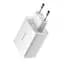 Сетевое зарядное устройство для Baseus Compact Charger 3USB 17 W CCXJ020102 White - миниатюра 3