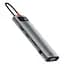 Usb Hub Baseus Metal Gleam Series 11-in-1 Multifunctional Type-C Сірий (CAHub-CT0G) - мініатюра 2