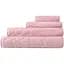 Рушник махровий Soho Leaves 50х90 см Pink (50*90 Leaves Pink) - мініатюра 3