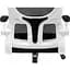 Офісне крісло GT Racer X-5728 White/Black [125605] - мініатюра 5