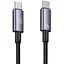 Кабель Usams US-SJ661 USB-C to USB-C 60W 5A 1.2m Tarnish [138985] - мініатюра 2