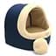 Будка для котів та собак Zoo-hunt Хутро синє №3 520х440х440 мм (ZH26775342-1) - мініатюра 1