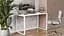 Письменный стол Ferrum-decor Серии Коннект 75x120x60 белый ДСП Белое 16мм (FRD-104207) - миниатюра 7