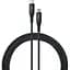 Дата кабель USB-C to USB-C 1.0m 60W Nylon Vinga (VCDCCCM331) - мініатюра 1