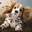 Алмазна мозаїка Strateg ПРЕМІУМ Дружник на паперовій основі розміром 18х18 см (ZAV1818-15) - мініатюра 1