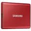 Зовнішній SSD накопичувач Samsung T7 1 TB Red [MU-PC1T0R/WW] [53624] - мініатюра 1