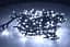 Новогодняя гирлянда белая холодная 300 Led лампочек, 13 метров, Черный кабель, светодиодная гирлянда (ST) - миниатюра 1