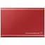 Зовнішній SSD накопичувач Samsung T7 1 TB Red [MU-PC1T0R/WW] [53624] - мініатюра 4