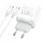 СЗУ Hoco C104A PD20W (1USB-C) + кабель Type-C to Type-C - миниатюра 3