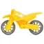 Іграшка "Kids cars Sport" мотоцикл Тігрес 39534 Жовтий (2000990027221) - мініатюра 1