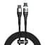 Кабель Baseus Zinc Magnetic Safe Fast Charging Cable Type-C to Type-C 100W 1.5m CATXC-Q01 Black - мініатюра 1