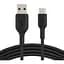 Кабель Belkin Boost Up Charge USB-A to USB-C 1m Black (CAB001BT1MBK) [158814] - миниатюра 5
