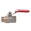 Кран кульовий прямий Q Professional 3/4″ ЗВ КР PN40 QP152 - мініатюра 1